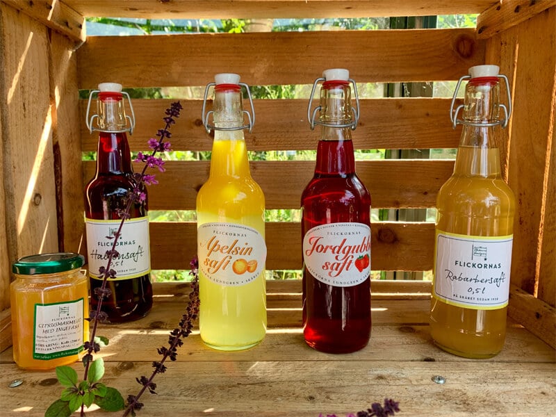 Glass Swing Top Bottles