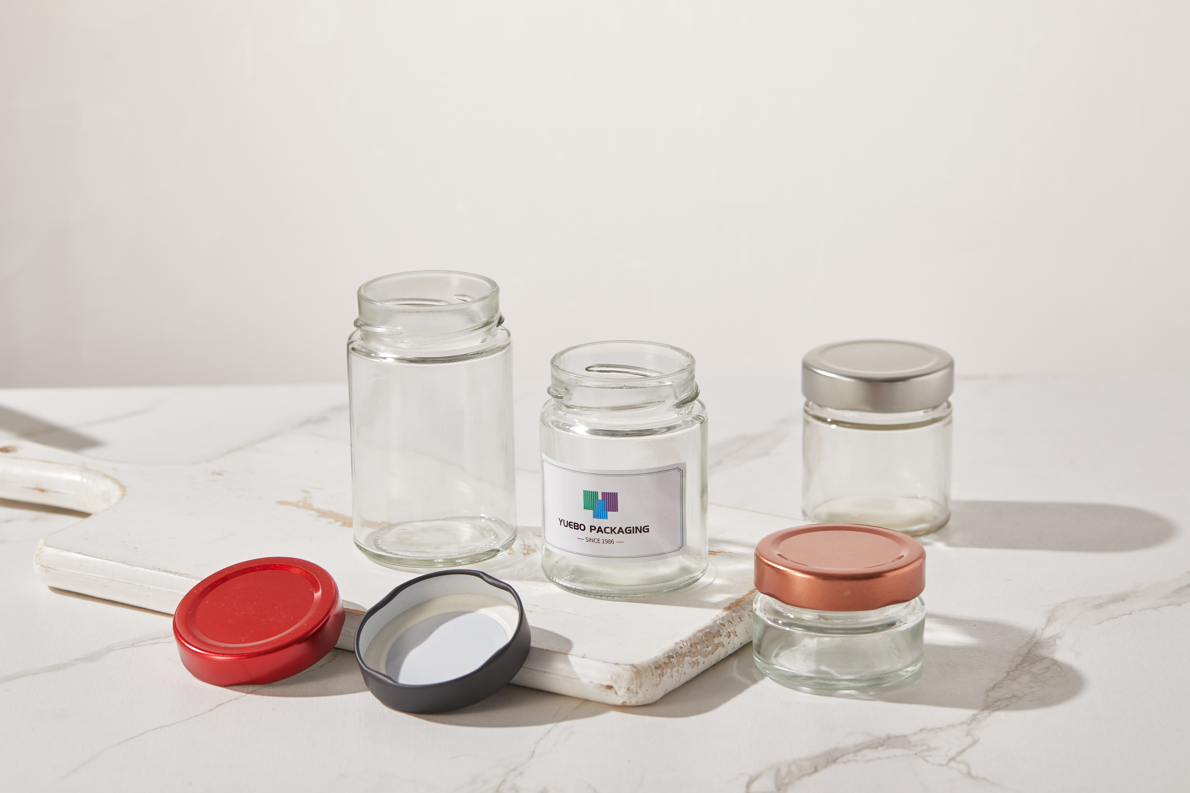 Glass Spice Jars